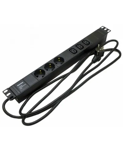 SHE19-3SH-3IEC-2.5EU. Блок розеток 19. Hyperline в Нижнем Новгороде
