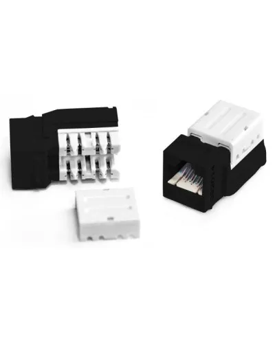 KJ9-8P8C-C5e-90-BK. Вставка Keystone Jack RJ-45. Hyperline в Нижнем Новгороде
