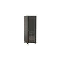 TTBR-3766-AS-RAL9004. Шкаф телекоммуникационный 19 напольный 37U. Hyperline