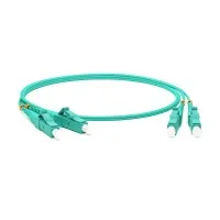 FC-D2-503-LC/PR-LC/PR-H-2M-LSZH-AQ. Патч-корд волоконно-оптический многомодовый. Hyperline