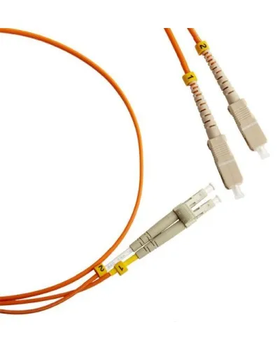 FC-D2-50-LC/PR-SC/PR-H-3M-LSZH-OR. Патч-корд волоконно-оптический LC-SC. Hyperline в Нижнем Новгороде