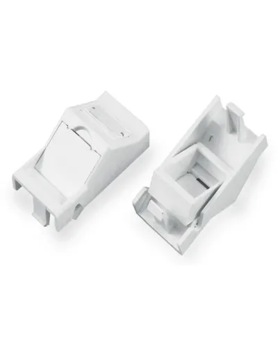 SIP2A-1K-M45-22.5. Вставка угловая 45x22.5 (аналог Mosaic) для 1 модуля формата Keystone Jack. Hyperline в Нижнем Новгороде