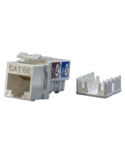 KJ9-8P8C-C5e-90-WH. Вставка Keystone Jack RJ-45. Hyperline в Нижнем Новгороде