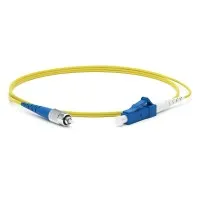 FC-S2-9-FC/UR-LC/UR-H-3M-LSZH-YL. Патч-корд волоконно-оптический одномодовый. Hyperline