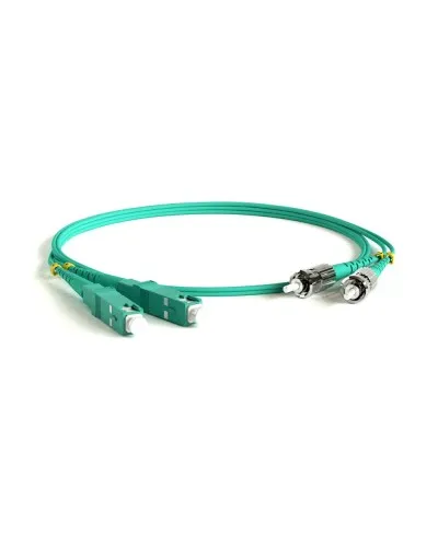 FC-D2-503-SC/PR-ST/PR-H-3M-LSZH-AQ. Патч-корд волоконно-оптический многомодовый. Hyperline в Нижнем Новгороде