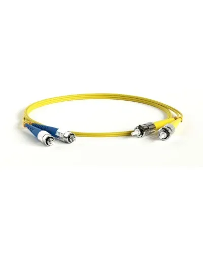 FC-D2-9-FC/UR-ST/UR-H-2M-LSZH-YL. Патч-корд волоконно-оптический ST-FC. Hyperline в Нижнем Новгороде