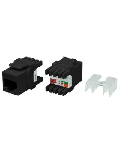 KJ8-8P8C-C5e-180-BK. Вставка Keystone Jack RJ-45. Hyperline в Нижнем Новгороде