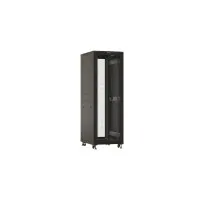 TTBR-3766-DD-RAL9004. Шкаф телекоммуникационный 19 напольный 37U. Hyperline