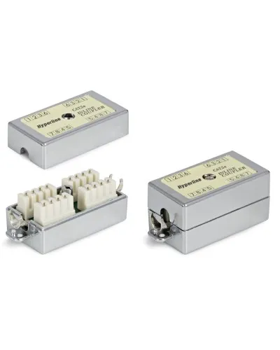 CA-IDC-C5e-SH-F-WH. Проходной адаптер экранированный. Hyperline в Нижнем Новгороде