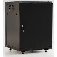 TWB-FC-1266-SR-RAL9004. Шкаф телекоммуникационный 19 настенный 12U. Hyperline