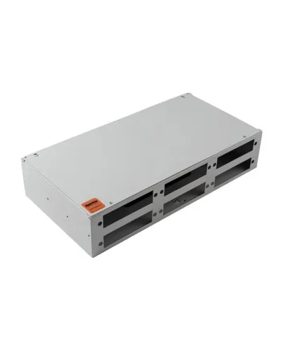 FO-19R-2U-6xSLT-W140H42-48UN-GY. Кросс оптический 19. Hyperline в Нижнем Новгороде