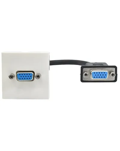 Розетка VGA M/M PRIMER РКМ-10-20-П белый IEK(PR-KK40D-RV-0-1-K01). Розетка. IEK в Нижнем Новгороде