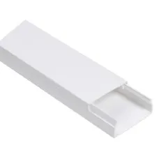 Короб 80х60 ECOLINE (CKK11-080-060-1-K01-008). Кабель-канал с двойным замком. IEK