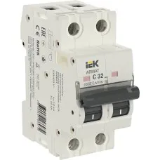 M10N 2P C 32А 10кА ARMAT (AR-M10N-2-C032). Автоматический выключатель. IEK