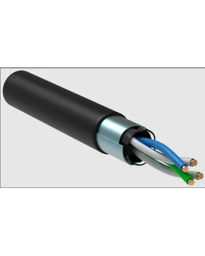 GENERICA F/UTP 5E 24AWG 2PR LDPE 1м черный 305м (BC3-C5E02-339-305-R-G). Кабель «витая пара» (LAN) для структурированных систем связи. IEK в Нижнем Новгороде