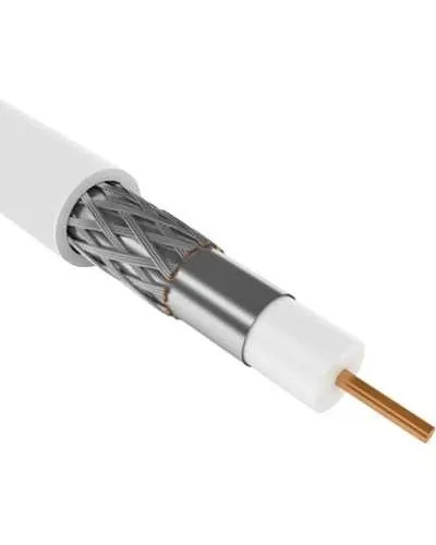 GENERICA RG6 CCS 75Ом FPE PVC белый (CC1-R6F1-111-100-G). Кабель коаксиальный омедненный. IEK в Нижнем Новгороде
