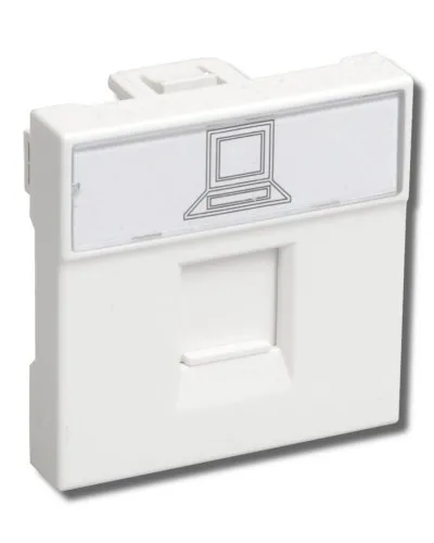 РКИ-20-00-П RJ-45 UTP белая (CKK-40D-RI2-K01). Розетка информационная 2 модуля ПРАЙМЕР. IEK в Нижнем Новгороде