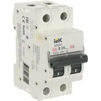 M06N 2P B 25А 6кА ARMAT (AR-M06N-2-B025). Автоматический выключатель. IEK