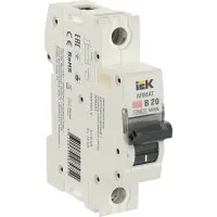 M06N 1P B 20А 6кА ARMAT (AR-M06N-1-B020). Автоматический выключатель. IEK