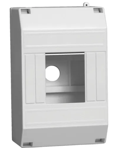 Корпус пластиковый КМПн 1/4 IP20 белый (MKP31-N-04-30-135). Щиток модульный без дверцы, настенный. IEK в Нижнем Новгороде