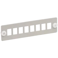 FOBX-P8-SC: Панель для 8 адаптеров SC или LC-Duplex