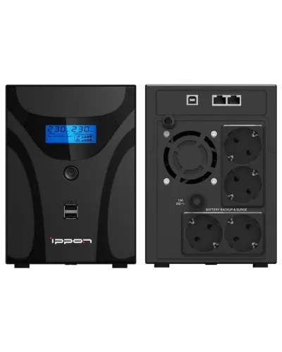Ippon Smart Power Pro II 1600 Euro (1029742). Источник бесперебойного питания. Ippon в Нижнем Новгороде