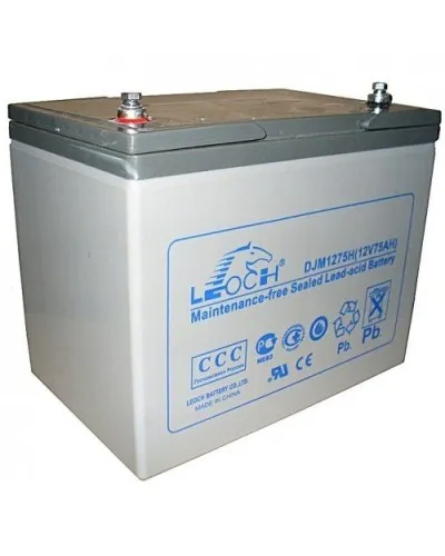 LEOCH DJM 1275H. Аккумулятор герметичный свинцово-кислотный. LEOCH в Нижнем Новгороде