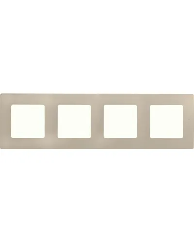Рамка 4 поста ETIKA, слоновая кость (672514). Рамка. LegranD в Нижнем Новгороде
