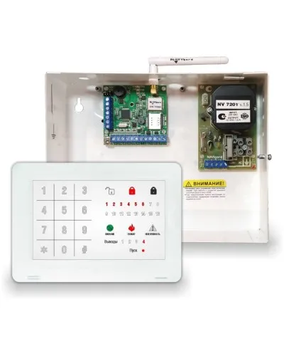 NV 1010c/8524. Устройство оконечное объектовое приемно-контрольное c GSM коммуникатором. NAVIgard в Нижнем Новгороде