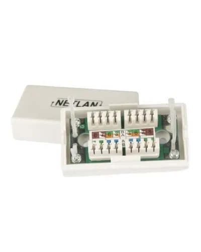 EC-UCB-IDC-UD2-WT-10 (10 шт). Проходной соединитель. NETLAN в Нижнем Новгороде