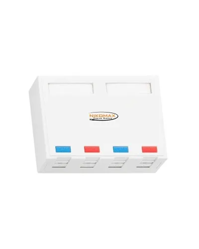 NMC-MB4P-ST-WT. Корпус настенной розетки. NIKOMAX в Нижнем Новгороде