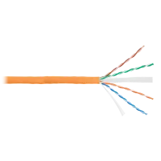 U/UTP 4pair, Cat6, Solid, In, нг(А)-HF (NMC 4140C-OR). Кабель «витая пара» (LAN) для структурированных систем связи. NIKOMAX