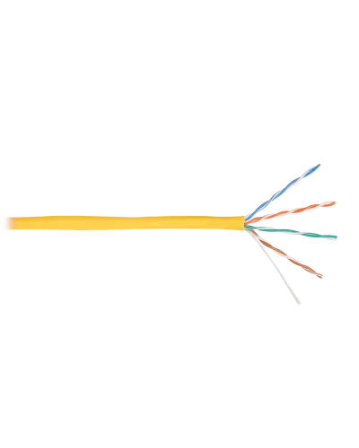 U/UTP 4pair, Cat5e, Solid, In, PVC (NMC 4100A-YL). Кабель «витая пара» (LAN) для структурированных систем связи. NIKOMAX в Нижнем Новгороде