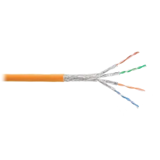 S/FTP 4pair, Cat7, Solid, In, нг(А)-HF (NMC 4565C-OR). Кабель «витая пара» (LAN) для структурированных систем связи. NIKOMAX