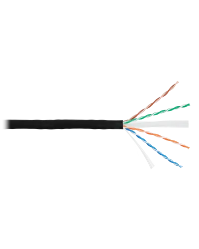 U/UTP 4pair, Cat6, Solid, Out, PVC (NMC 4155B-BK). Кабель «витая пара» (LAN) для структурированных систем связи. NIKOMAX в Нижнем Новгороде