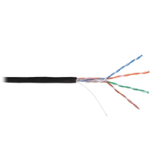U/UTP 4pair, Cat5e, Solid, Out, PVC (NMC 9100B-BK). Кабель «витая пара» (LAN) для структурированных систем связи. NIKOMAX