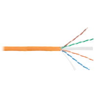 U/UTP 4pair, Cat6, Solid, In, нг(А)-HF (NMC 2140C-OR). Кабель «витая пара» (LAN) для структурированных систем связи. NIKOMAX
