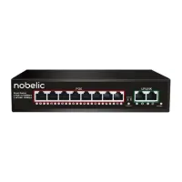 NBLS-1008P. Коммутатор неуправляемый 8-портовый. Nobelic