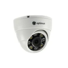 IP-E024.0(2.8)PL_DP03. Видеокамера IP купольная. Optimus