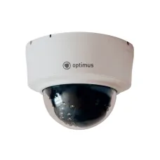 IP-E025.0(2.8)P_DP01. Видеокамера IP купольная. Optimus