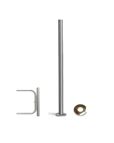PERCo-BH02 2-14 с крышкой. Стойка с отверстием под стопорный механизм поворотной секции. PERCo в Нижнем Новгороде