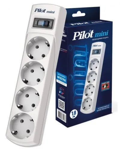 Pilot mini 5м. Сетевой фильтр. Pilot в Нижнем Новгороде