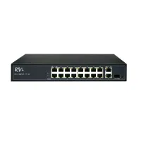 RVi-1NS16F-1T-1C. Коммутатор с питанием по PoE. RVi