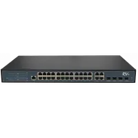 RVi-1NSM24G-4C. Коммутатор с питанием по PoE. RVi
