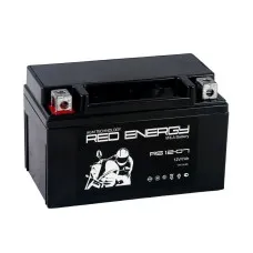 Red Energy RS 1207. Аккумулятор герметичный свинцово-кислотный стартерный. Red Energy