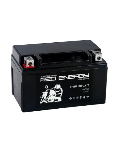 Red Energy RS 1207. Аккумулятор герметичный свинцово-кислотный стартерный. Red Energy в Нижнем Новгороде