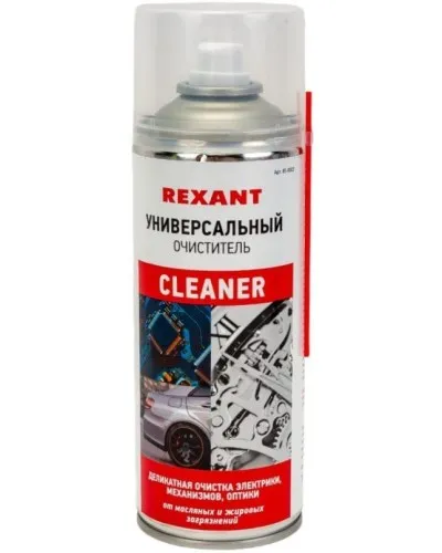 Очиститель универсальный CLEANER, REXANT, 400 мл, аэрозоль (85-0002): Баллон с очистителем в Нижнем Новгороде
