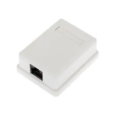 Розетка компьютерная внешняя, 1-порт RJ-45 (8P8C), UTP CAT 6 REXANT (03-0132). Розетка RJ-45. Rexant