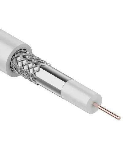 RG-6, CCS 1,00(15%) Al 32х0,12 In PVC. Кабель коаксиальный омедненный. SUPRLAN в Нижнем Новгороде