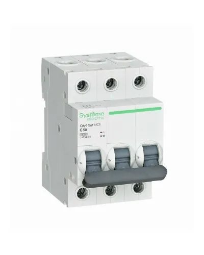 City9 Set 3P 50А 4.5kA С (C9F34350). Автоматический выключатель. Systeme Electric в Нижнем Новгороде